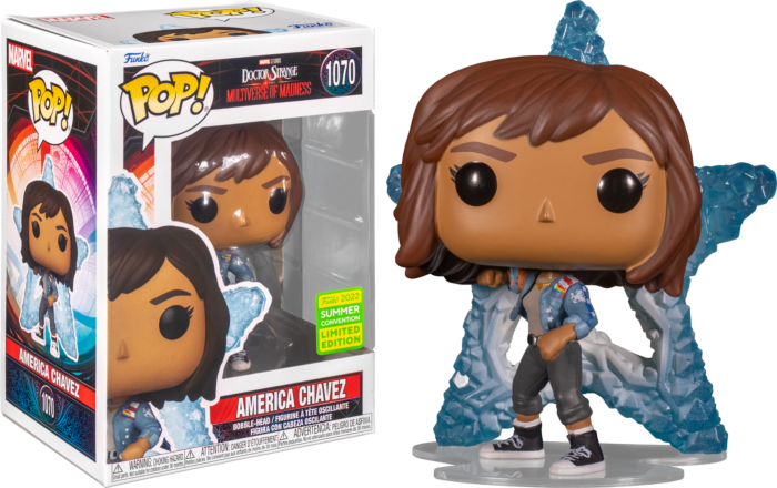 Funko Doctor Strange 2: Multiverse of Madness  - America Chavez SDCC 2022 Exclusive Pop! Vinyl Figure