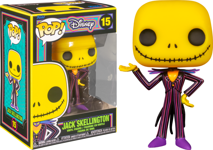 Funko The Nightmare Before Christmas - Jack Skellington Blacklight Pop! Vinyl