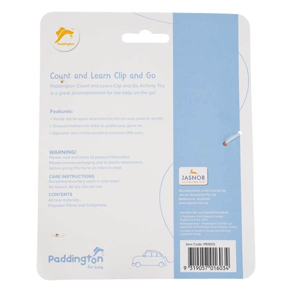 Paddington Count and Learn Activity Toy