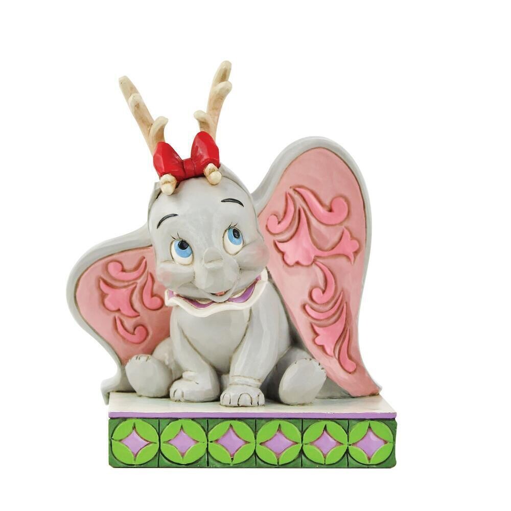 Disney Traditions by Jim Shore - Dumbo - Santa&#39;s Cheerful Helper
