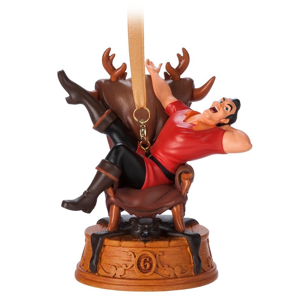 Gaston Singing Living Magic Sketchbook Ornament