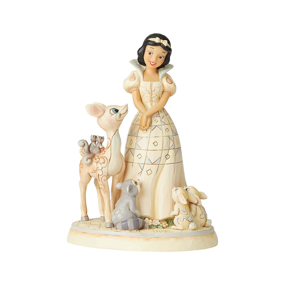 Disney Traditions by Jim Shore - Snow White and the Seven Dwarfs - White Woodland - Forest Friends