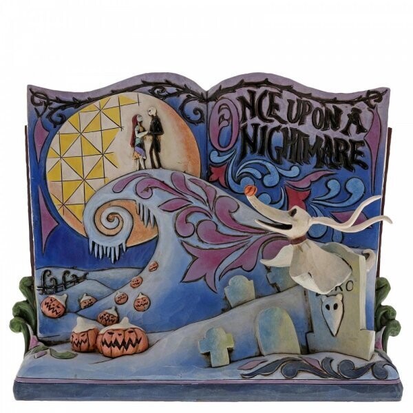 Disney Traditions by Jim Shore - The Nightmare Before Christmas - Once Upon a Nightmare Storybook
