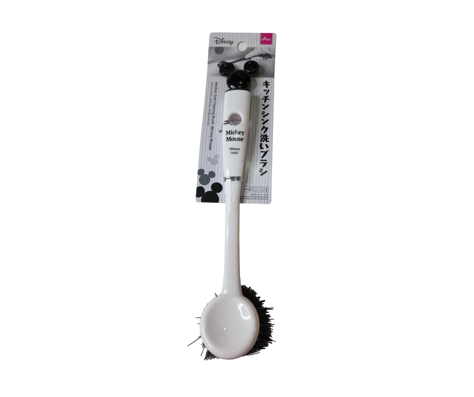 Daiso Disney Kitchen Silk Cleaning Brush - White