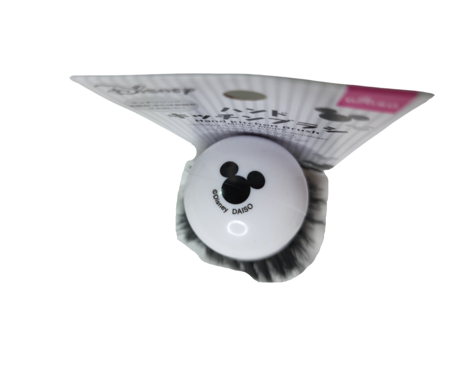 Daiso Disney Kitchen Hand Scrubbing Brush - White