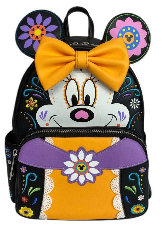 Loungefly Minnie Mouse Sugar Skull US Exclusive Mini Backpack