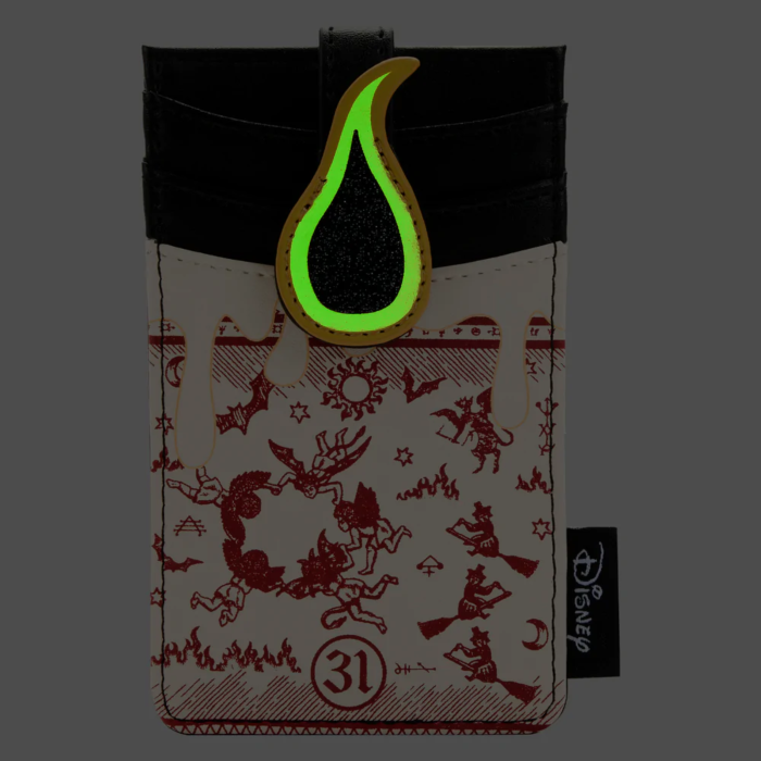 Loungefly Hocus Pocus - Black Flame Candle Glow Card Holder