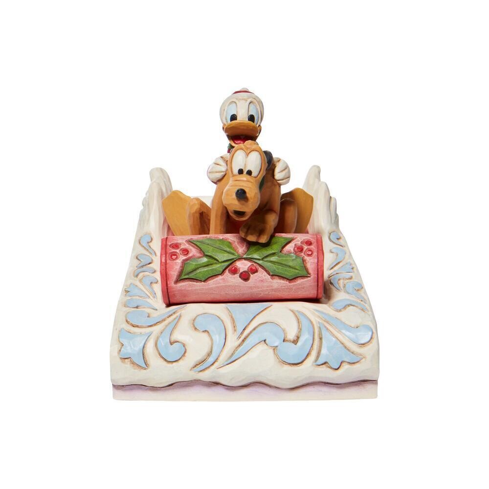 Disney Traditions by Jim Shore - Donald and Pluto - A Friendly Race