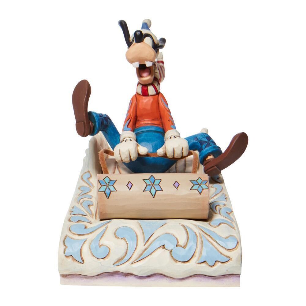 Disney Traditions by Jim Shore - Goofy Sledding - A Wild Ride