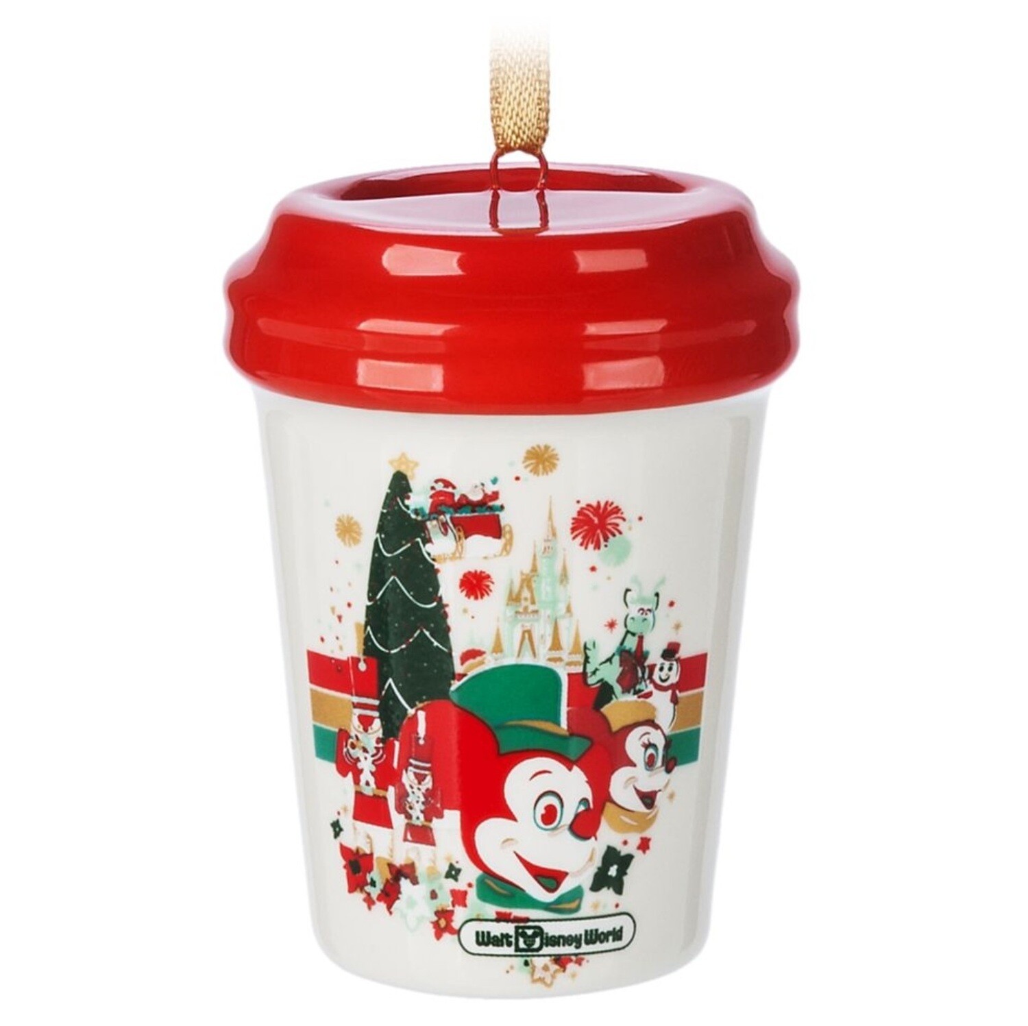 Disney Parks Walt Disney World Happy Holidays Starbucks Ornament
