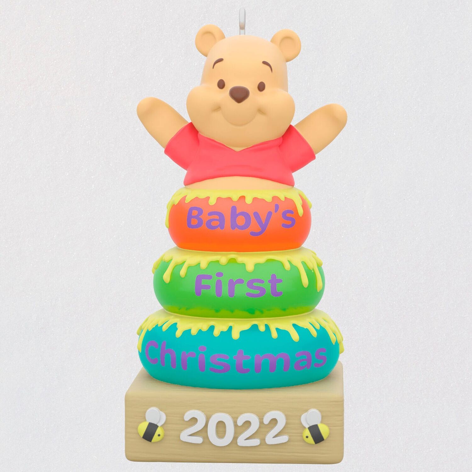 2022 Hallmark Keepsake Ornament - Disney Winnie the Pooh - Baby&#39;s First Christmas