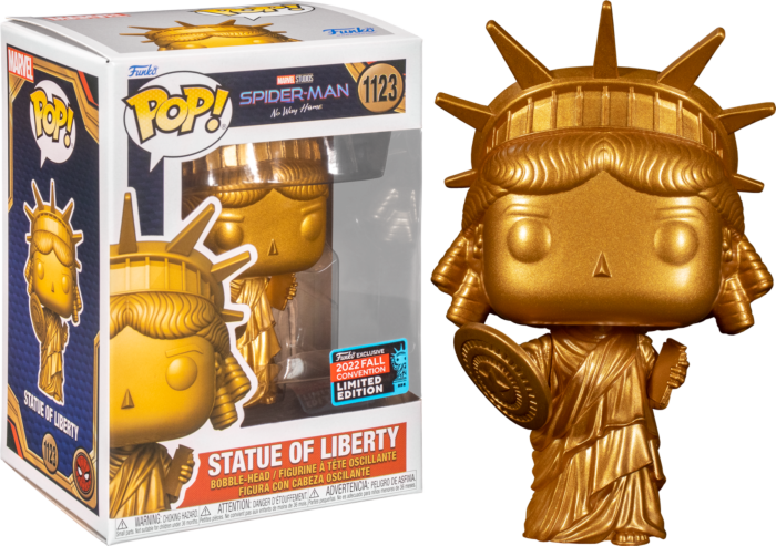 Funko Spider-Man: No Way Home - Lady Liberty with Shield NYCC  2022 Exclusive Pop! Vinyl Figure