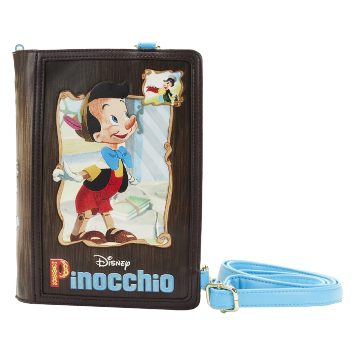 Loungefly Pinocchio - Classic Book Convertible Crossbody Bag