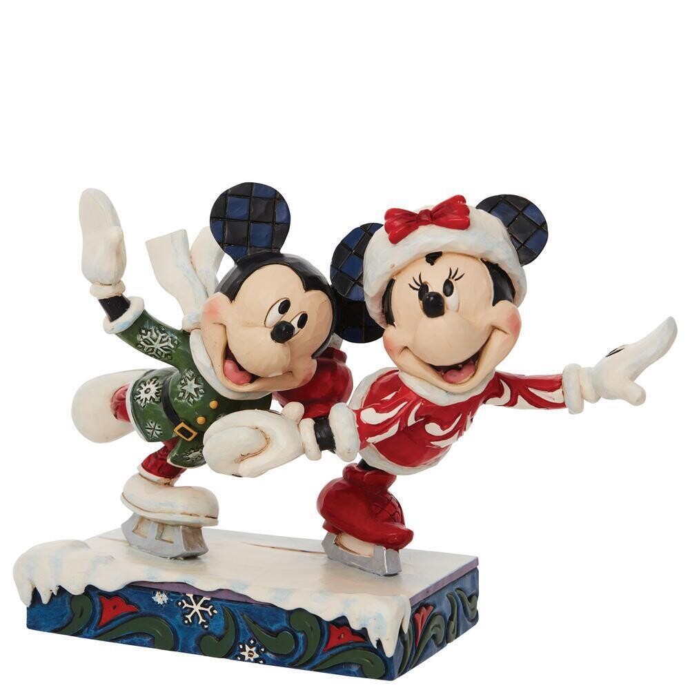 Disney Traditions by Jim Shore - Minnie &amp; Mickey Ice Skating