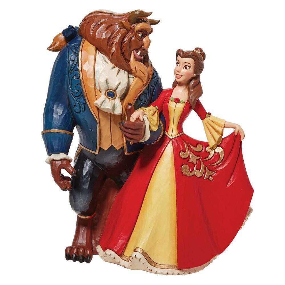 Disney Traditions by Jim Shore - Beauty &amp; the Beast - Enchanted Christmas