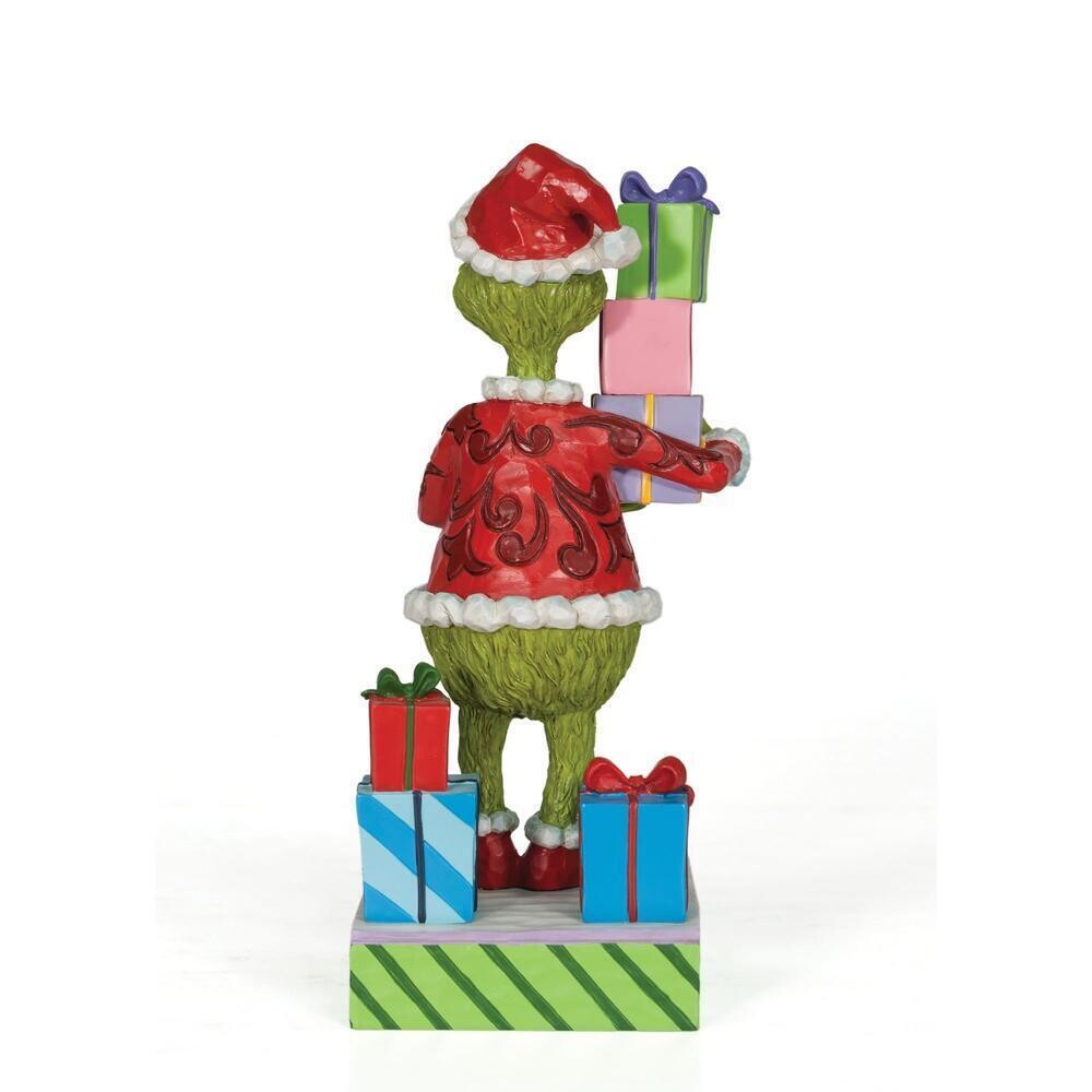 The Grinch by Jim Shore - Grinch Holding Presents