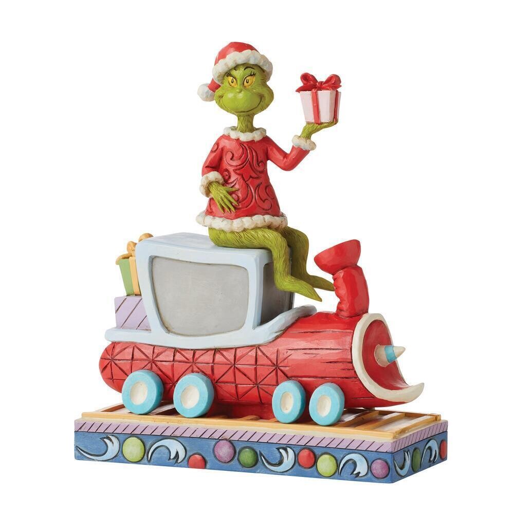 The Grinch by Jim Shore - Grinch On Train