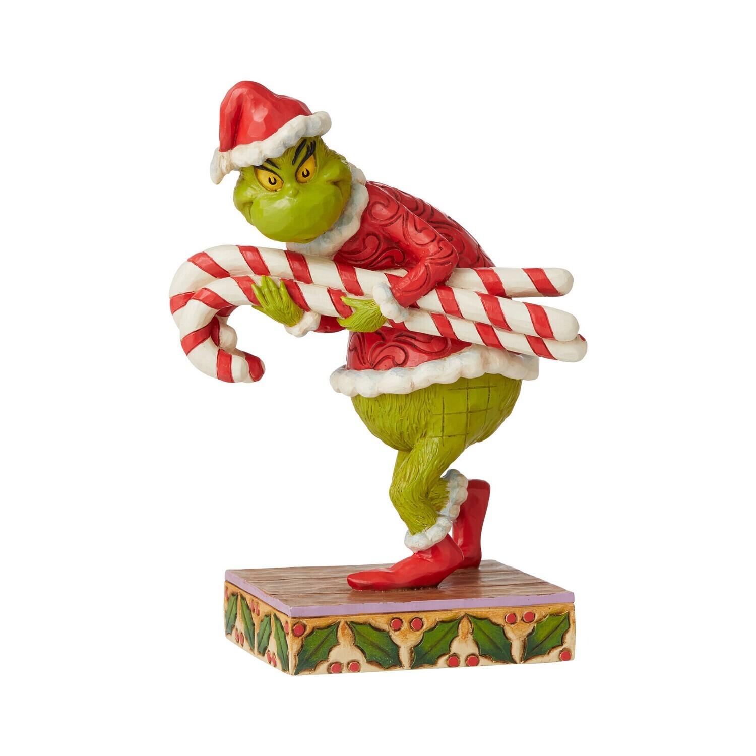 The Grinch by Jim Shore - Grinch Stealing Candy Canes
