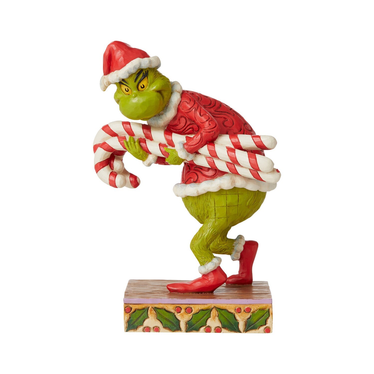 The Grinch by Jim Shore - Grinch Stealing Candy Canes