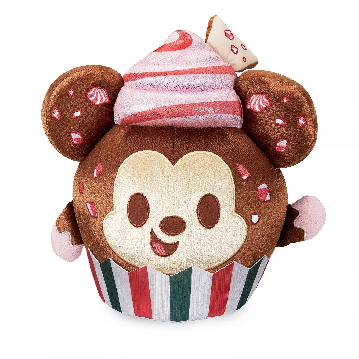Disney Munchlings - Mickey Mouse Peppermint Bark Cupcake Scented Plush - 37cm