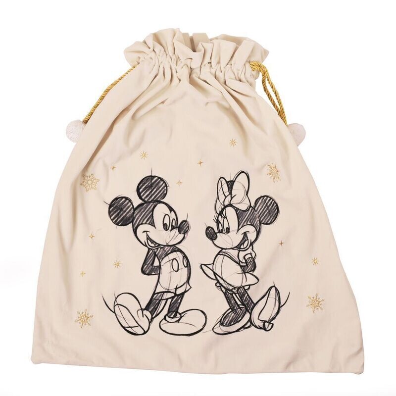 Disney Widdop and Co - Mickey and Minnie Mouse Christmas Sack