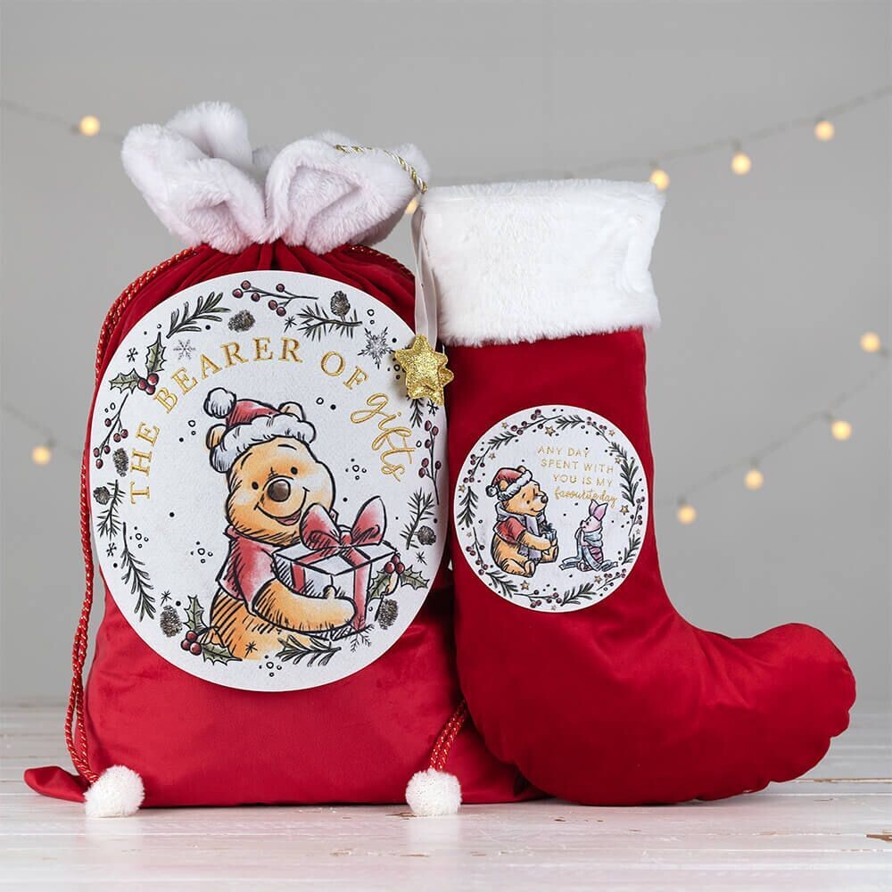 Disney Widdop &amp; Co - Winnie the Pooh Christmas Stocking