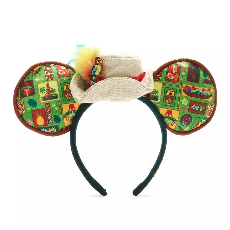 Mickey Mouse The Main Attraction Ears Headband - Enchanted Tiki Room - 5 of 12