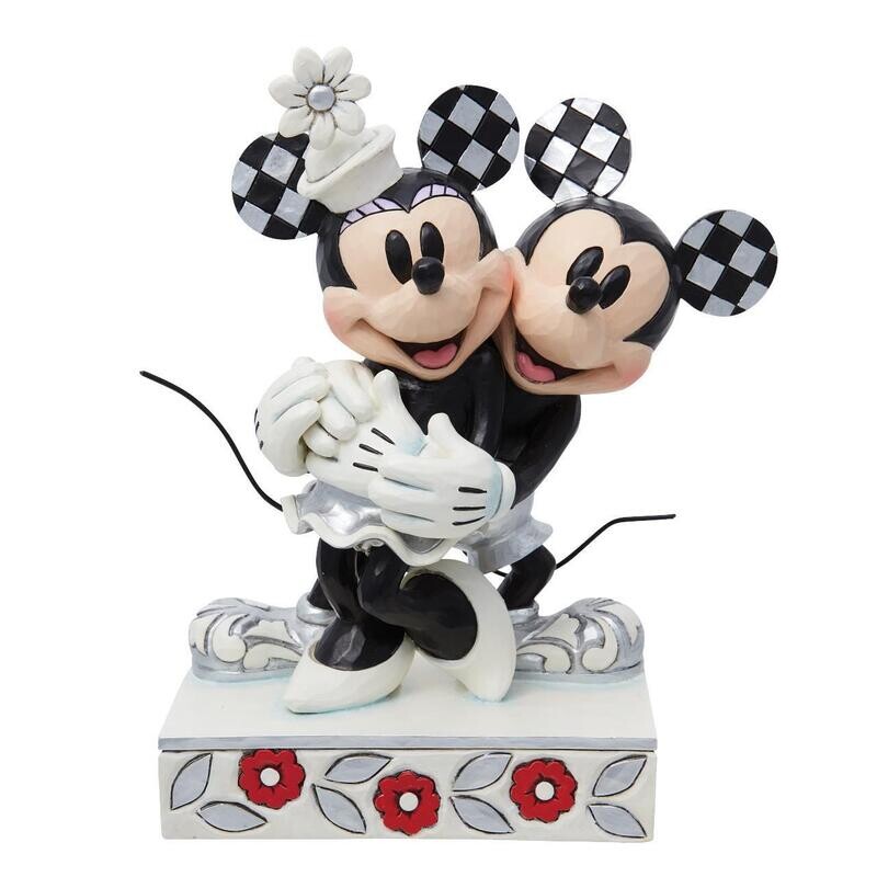 Disney100 - Disney Traditions by Jim Shore - Mickey and Minnie Centennial Celebration
