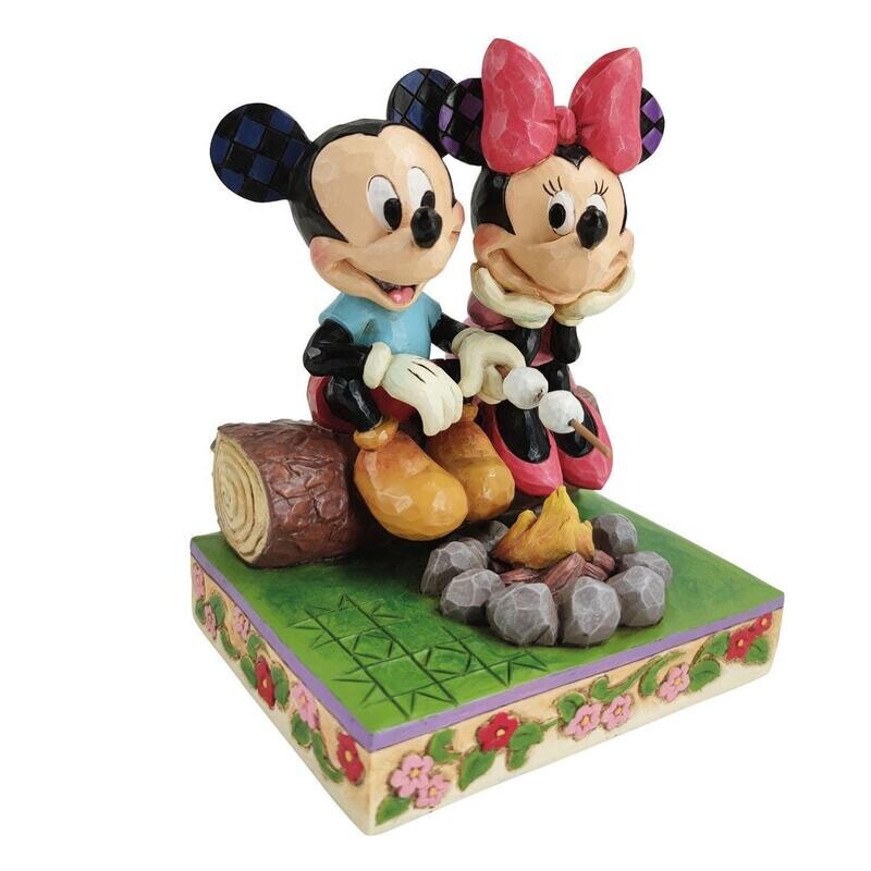 Disney Traditions by Jim Shore - Mickey and Minnie - Campfire