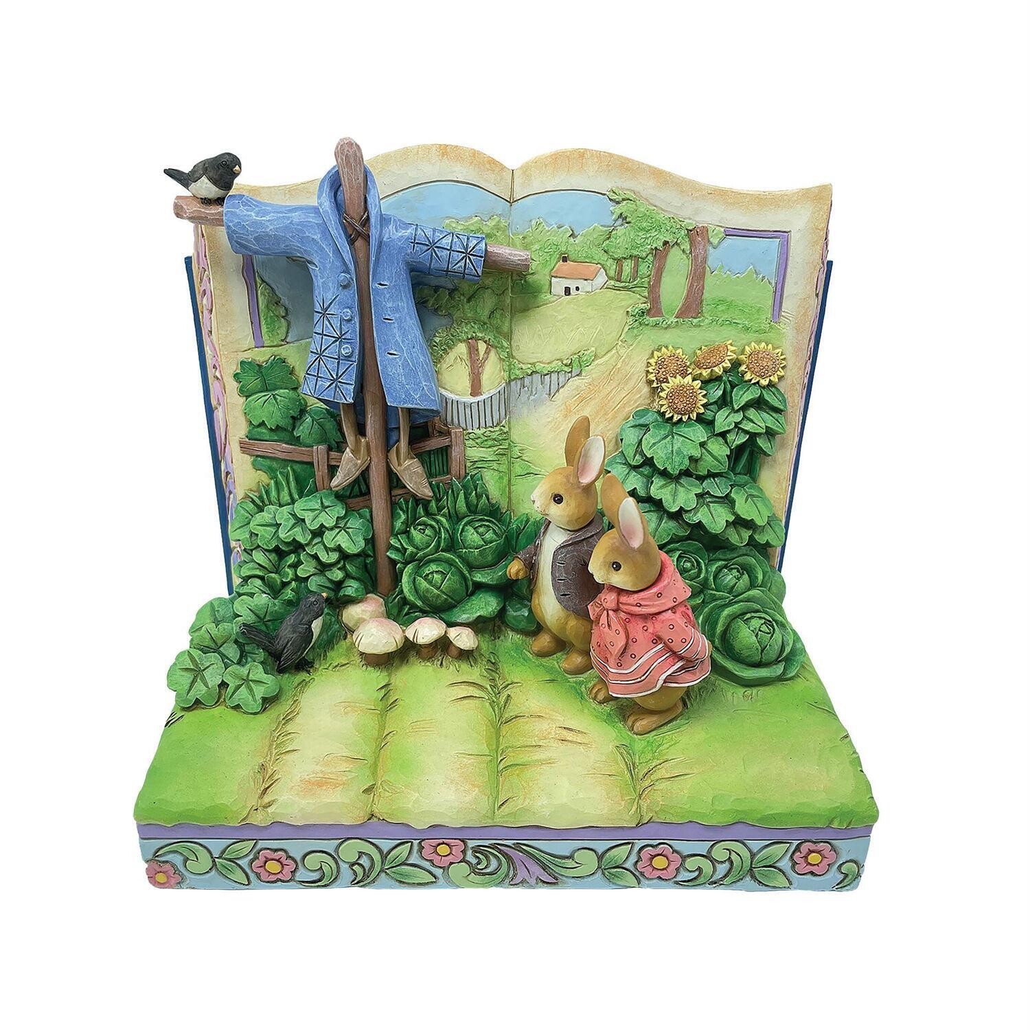 Beatrix Potter by Jim Shore - The Tale of Benjamin Bunny Storybook
