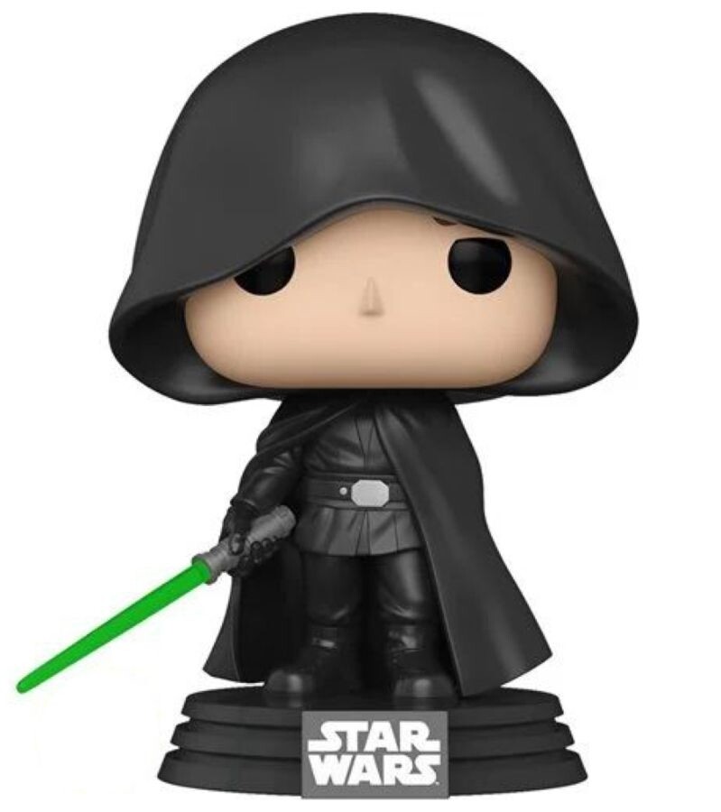 Funko Star Wars - The Mandalorian - Hooded Luke Skywalker Glow US Exclusive Pop! Vinyl