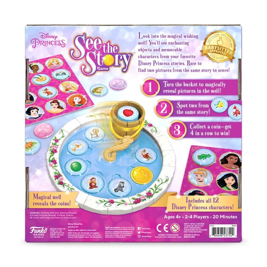 Funko Games - Disney Princess Pattern Party Game