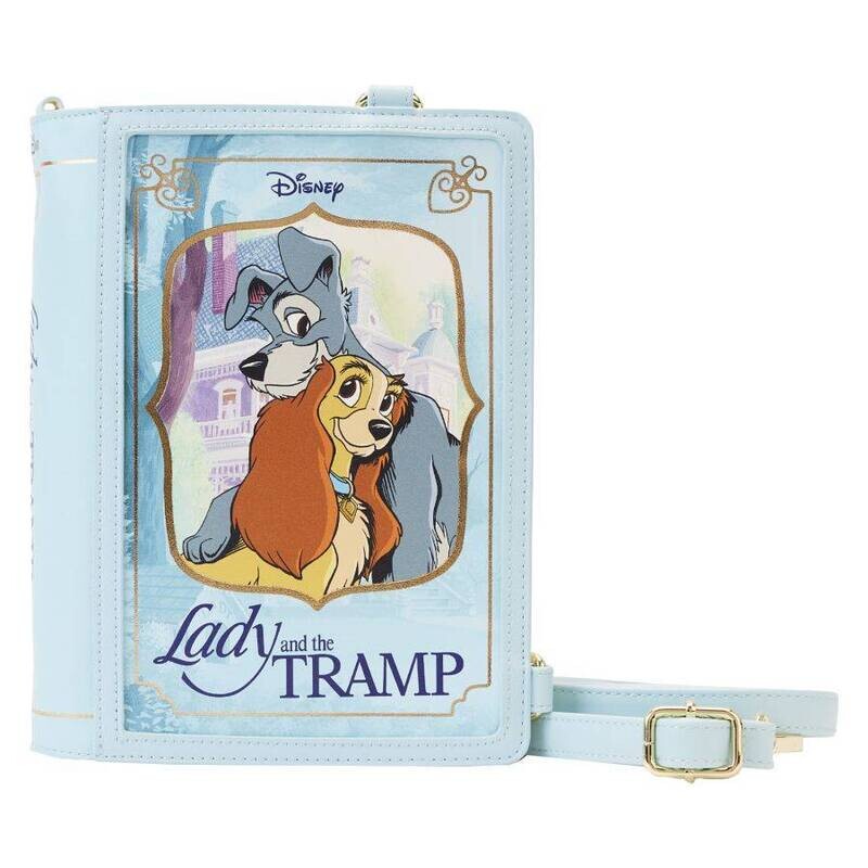 Loungefly Lady and the Tramp - Book Convertible Crossbody