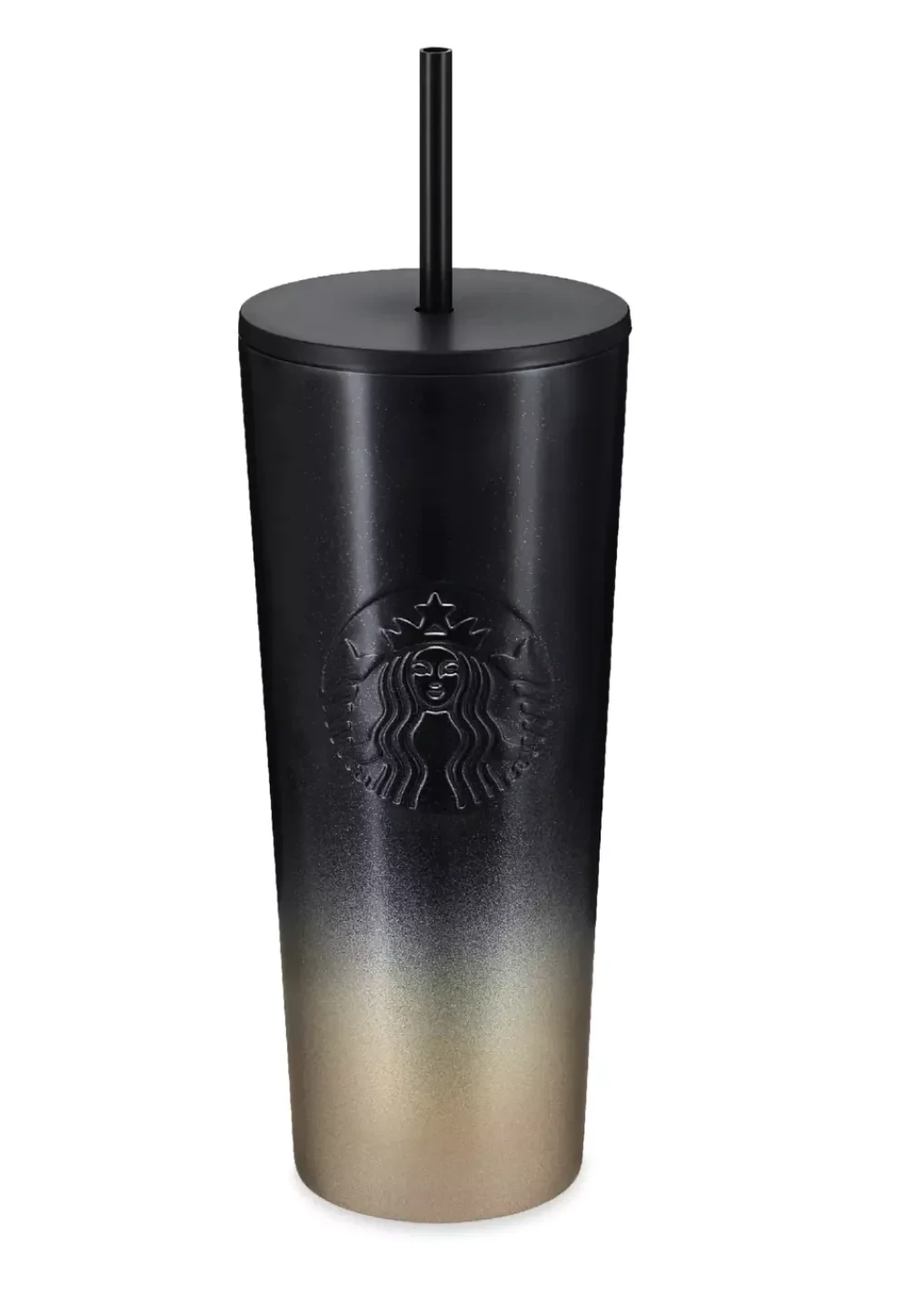 Walt Disney World 50th Anniversary Geometric Starbucks® Tumbler with Straw – Black