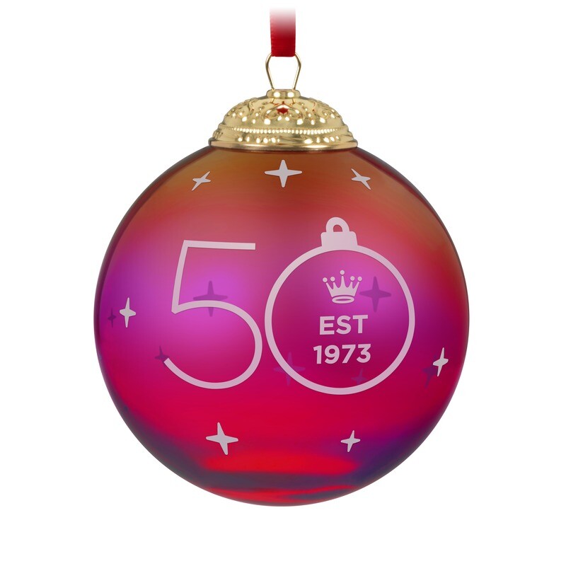 2023 Hallmark Keepsake Ornament - 50th Anniversary Christmas Commemorative Special Edition