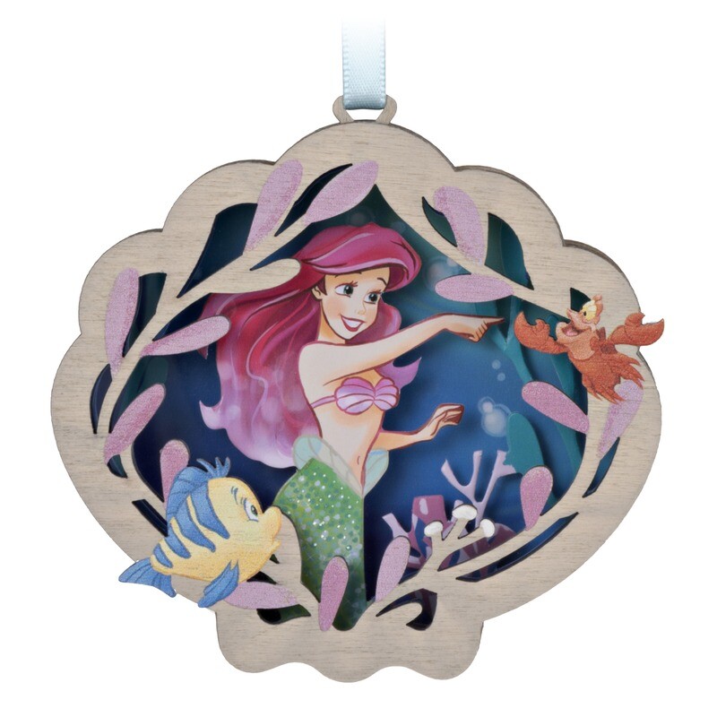 2023 Hallmark Keepsake Ornament - The Little Mermaid, Ariel and Friends Papercraft