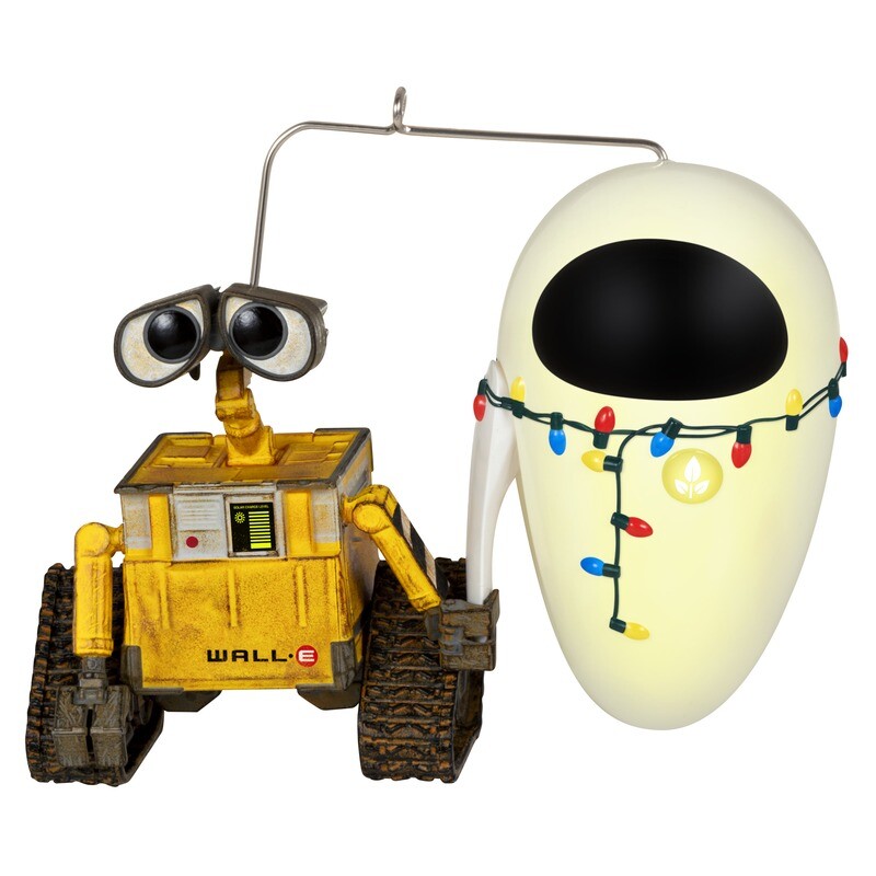 2023 Hallmark Keepsake Ornament - Disney Pixar Wall-E 15th Anniversary, Wall-E and Eve