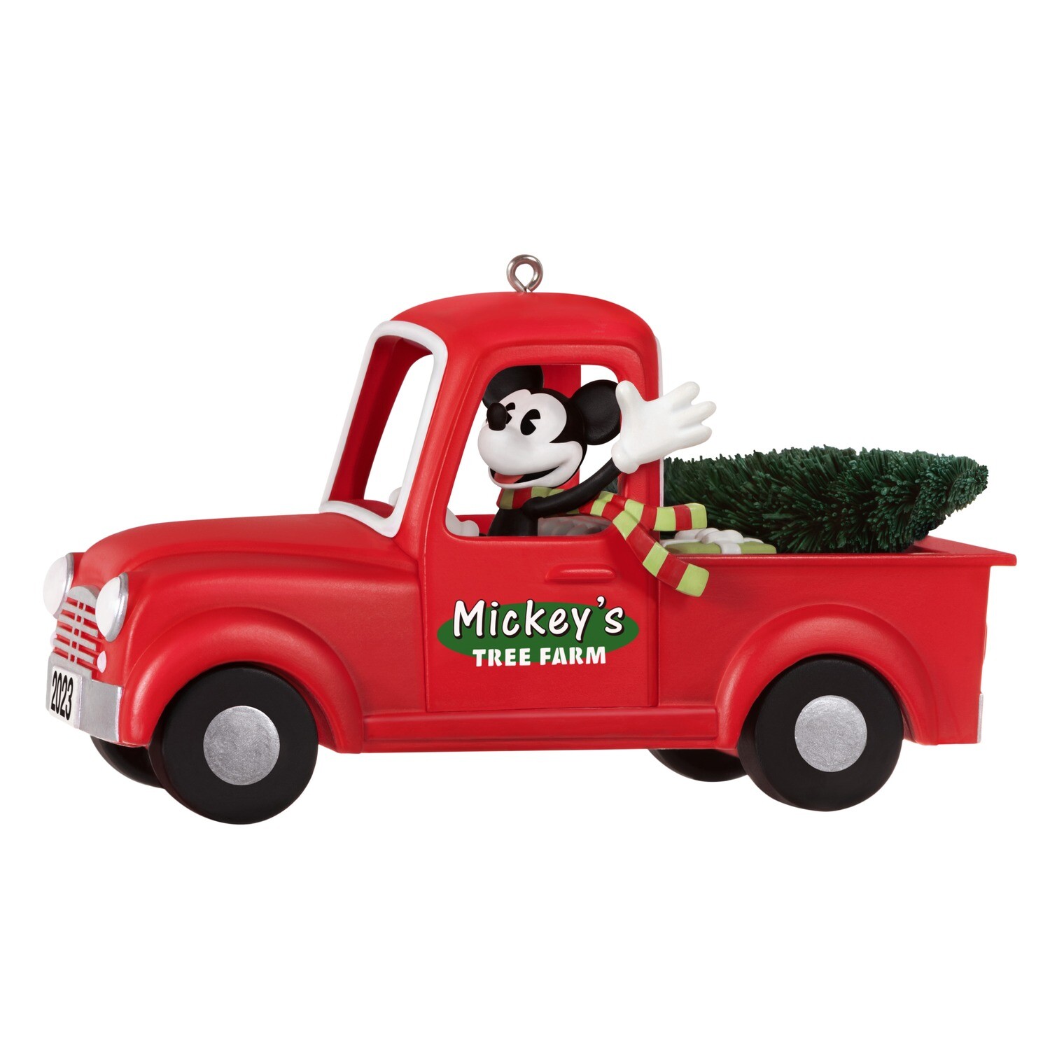 2023 Hallmark Keepsake Ornament  Mickey Mouse, Mickey&#39;s Tree Farm