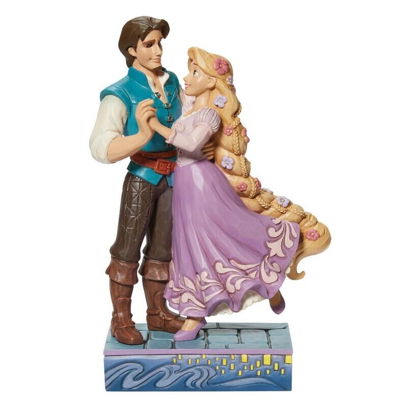 Disney Traditions by Jim Shore - Tangled - Rapunzel and Flynn - My New Dream