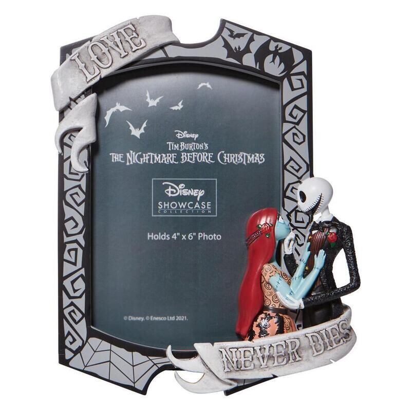 Disney Showcase Collection - Nightmare Before Christmas - Jack &amp; Sally Photo Frame