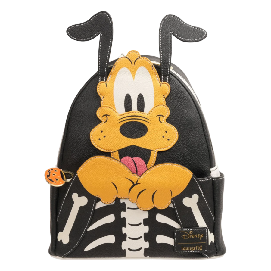 Loungefly Pluto Skellington Glow US Exclusive Cosplay Mini Backpack