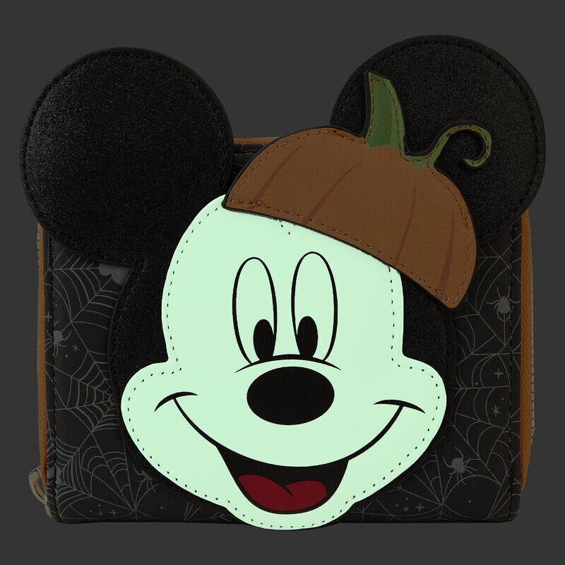 Loungefly Exclusive - Mickey Mouse Pumpkin Zip Around Wallet