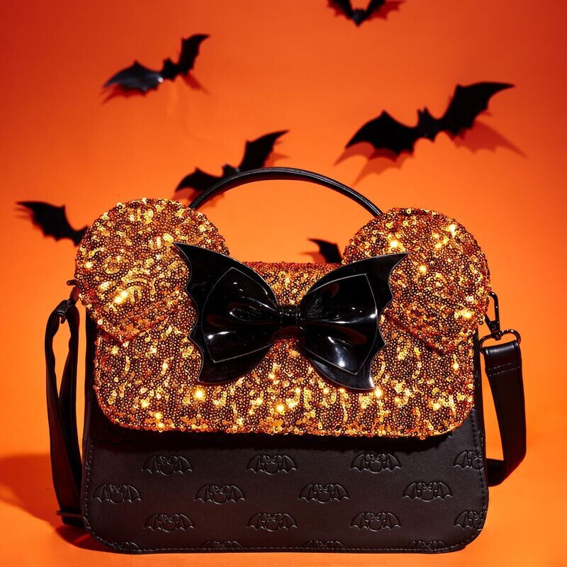 Loungefly Exclusive - Minnie Mouse Halloween Sequin Mini Crossbody
