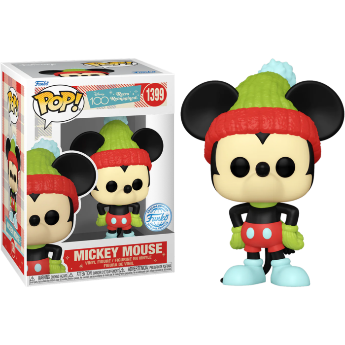 Funko Disney100 - Mickey Retro Reimagined US Exclusive Pop! Vinyl