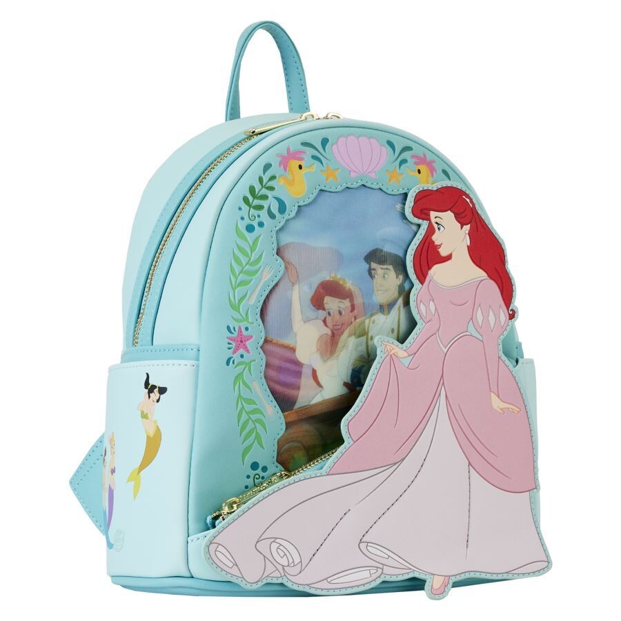 Loungefly The Little Mermaid - Ariel Princess Lenticular Mini Backpack
