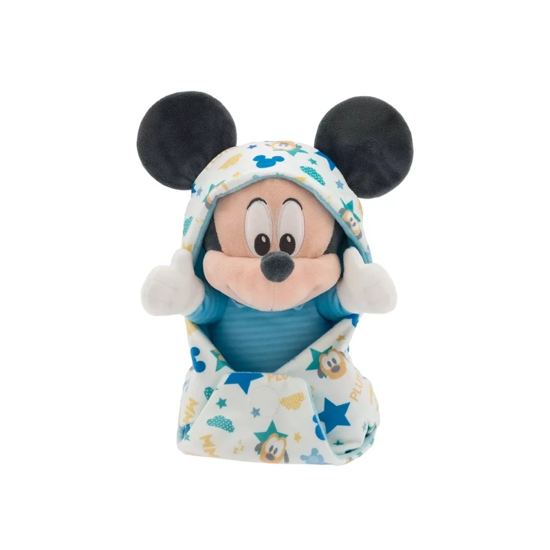 Mickey Mouse Plush with Blanket Pouch
