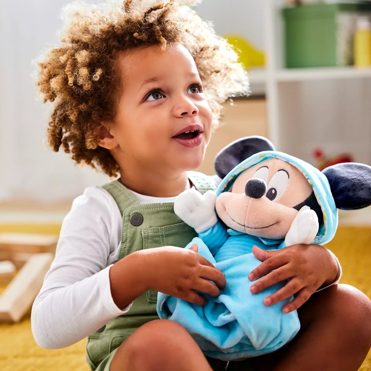 Mickey Mouse Plush with Blanket Pouch