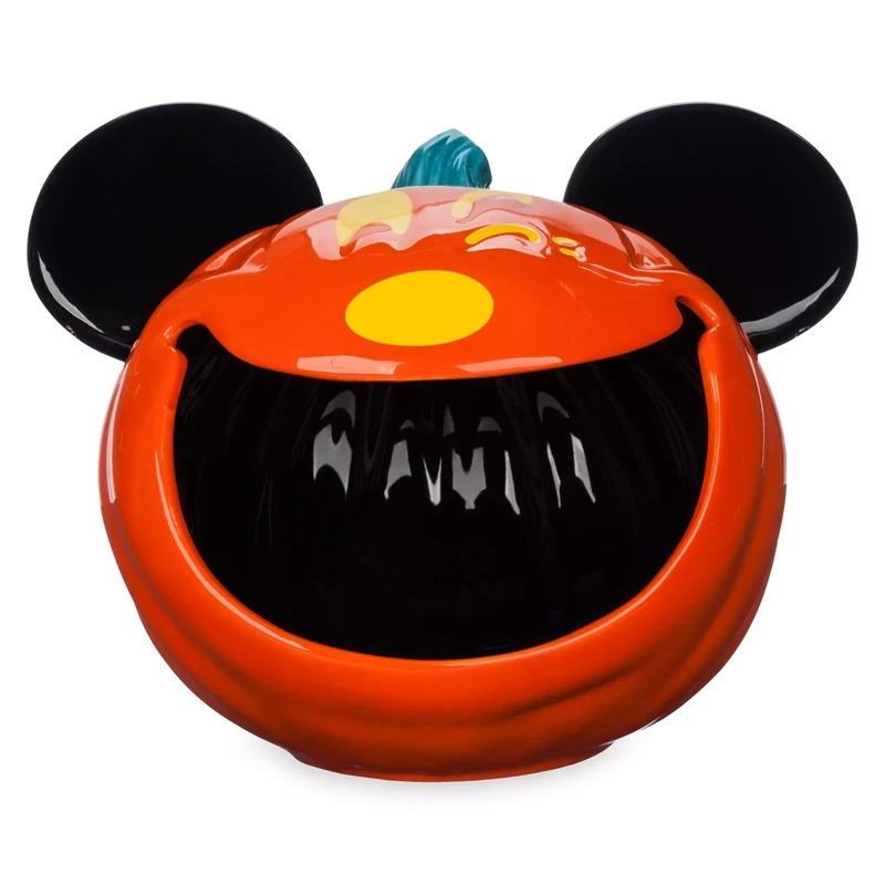 Mickey Mouse Jack-o&#39;-Lantern Halloween Candy Bowl