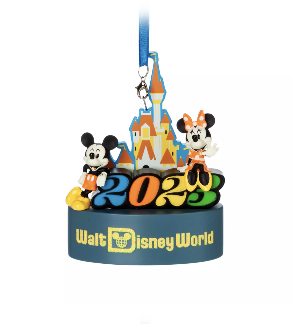 Mickey and Minnie Mouse Light-Up Ornament - Walt Disney World 2023