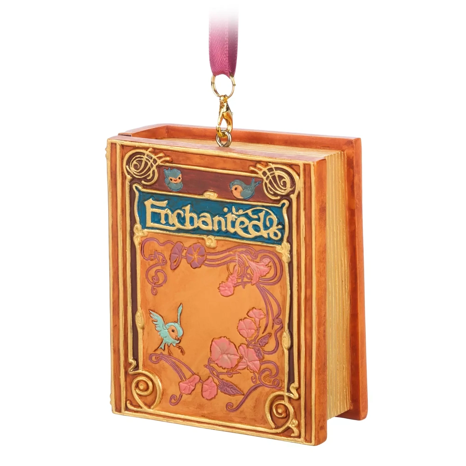 Enchanted Storybook Musical Living Magic Sketchbook Ornament